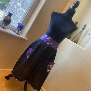 Skellington Long Half Apron